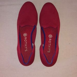 Rothy’s dark red loafer sz 10.5